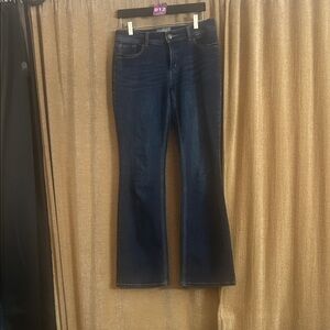 Chico's Deep Indigo Flare Jeans